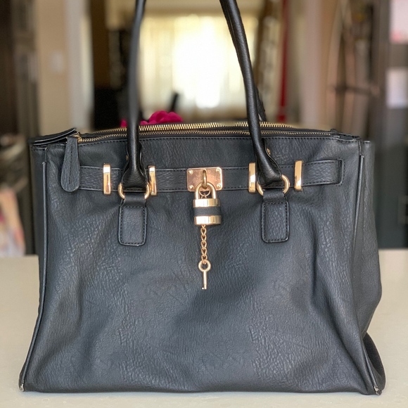 aldo black handbag
